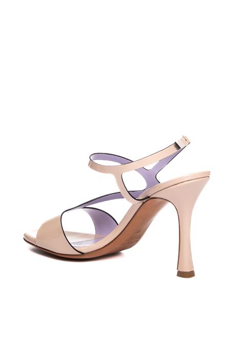 Nude 5061 patent leather sandal ALBANO | 5061VERN-NUDE