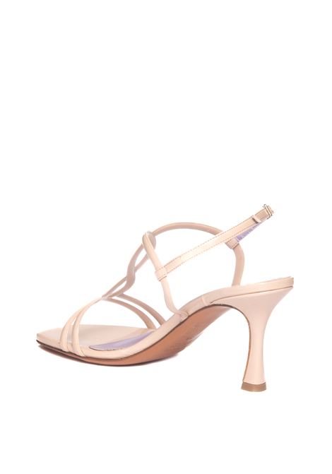 Nude 5135  patent sandal ALBANO | 5135VERN-NUDE