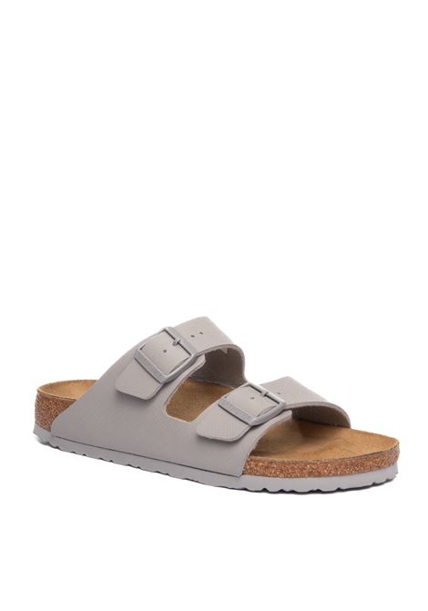 Stone saffiano arizona sandal BIRKENSTOCK | ARIZONA.1026454-STONE