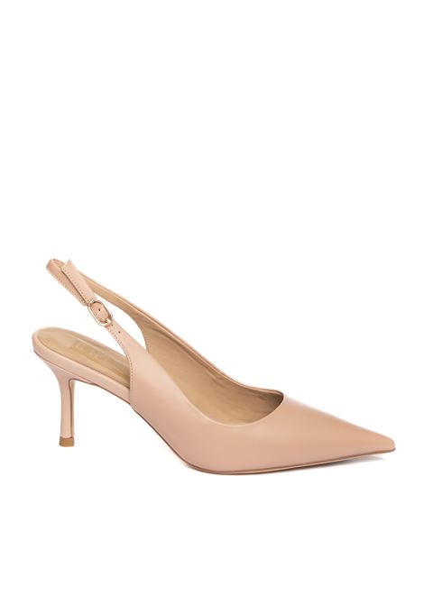 Beige nappa pump CHICONIC | 200NAPPA-BEIGE