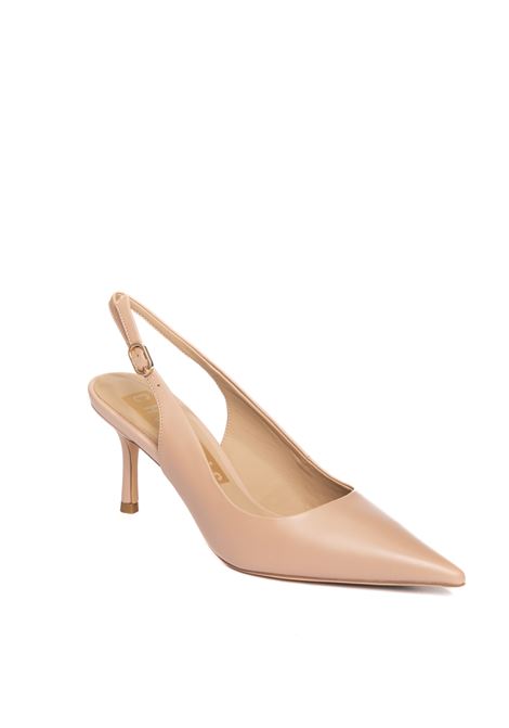 Beige nappa pump CHICONIC | 200NAPPA-BEIGE