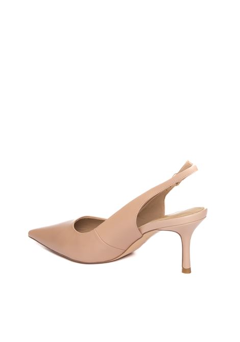 Beige nappa pump CHICONIC | 200NAPPA-BEIGE