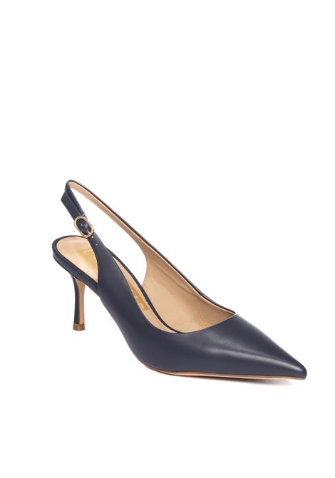 Blue nappa pump CHICONIC | 200NAPPA-NAVY