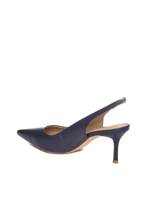 Blue nappa pump CHICONIC | 200NAPPA-NAVY