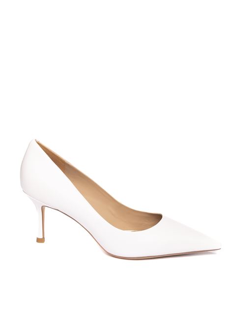 White nappa pump CHICONIC | 201NAPPA-WHITE