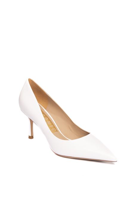 White nappa pump CHICONIC | 201NAPPA-WHITE