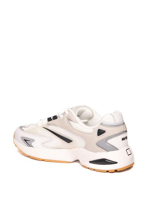 sneaker SN23 net bianco/grigio D.A.T.E. | SN23UMESH-WHITE/GRAY