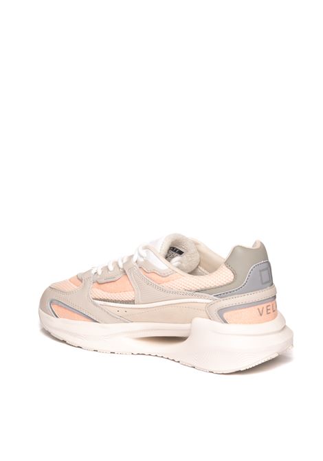 Peach hybrid vela sneaker D.A.T.E. | VELADHYBRID-PEACH