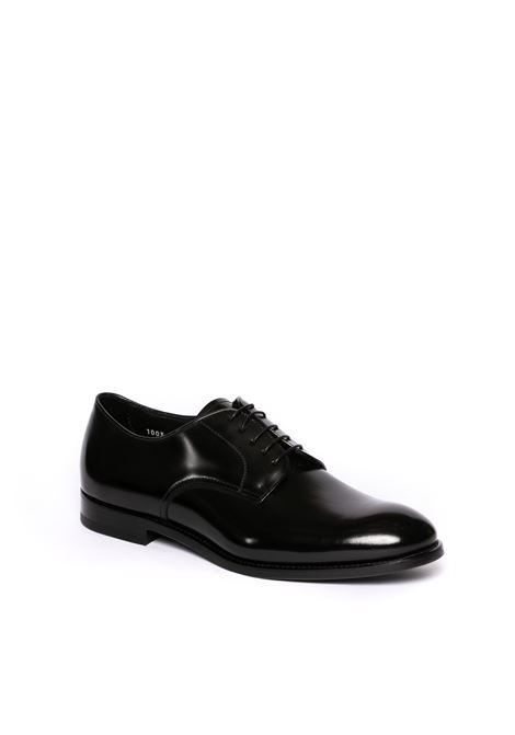 Black 1003 old lace-up DOUCAL'S | 1003HORSE-NERO