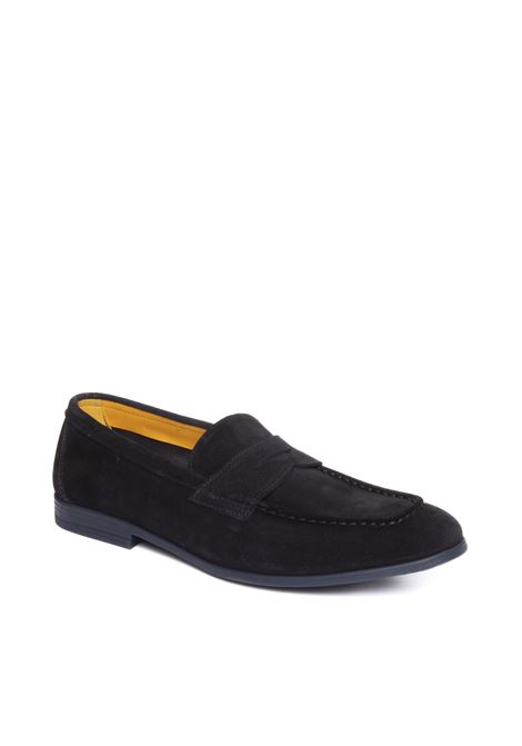 Blue 3290 duke loafer DOUCAL'S | 3290DUKE-BLU