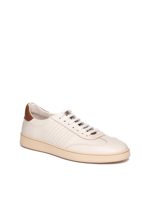 White/cognac 24r1 sneaker FRAU | 24R1EAGLE-WHI/COGNAC