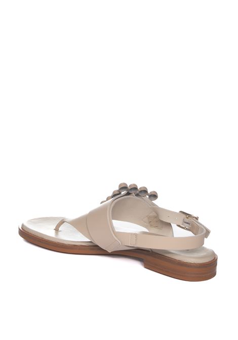 Sandalo flat 85m8 milk FRAU | 85M8LONDON-OYSTER