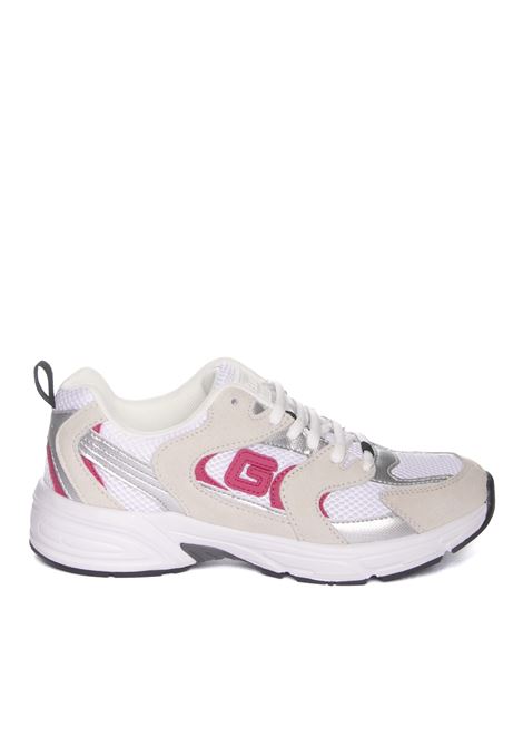 White/fuxia 047 sneaker GAELLE | 047TESS-FUXIA