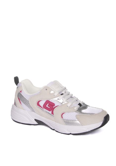 Sneaker 047 bianco/fuxia GAELLE | 047TESS-FUXIA