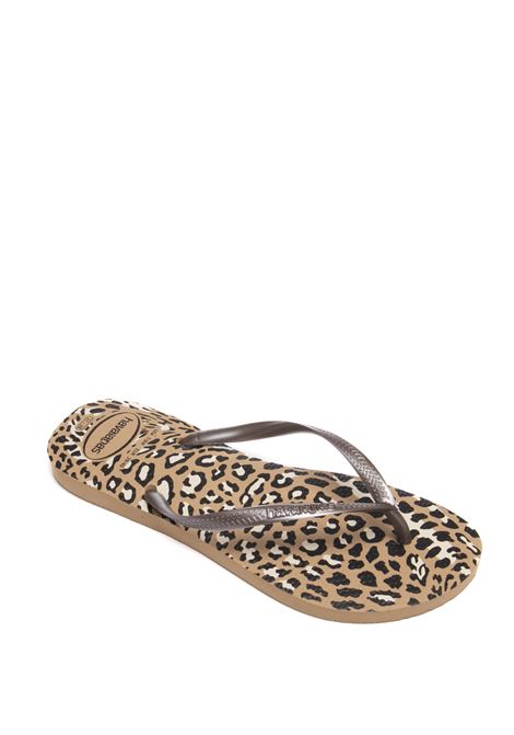 Animalier slim flip flop HAVAIANAS | 4103352SLIMANIMALS-6841