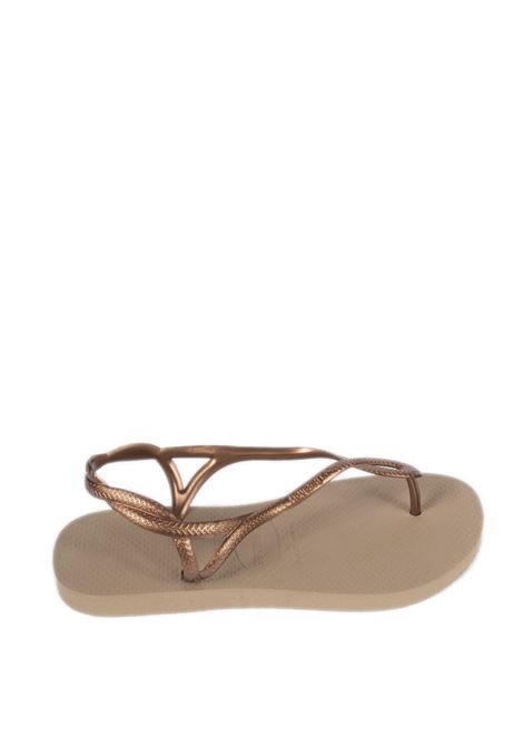 Rose gold luna sandal HAVAIANAS | 4129697LUNA-5282