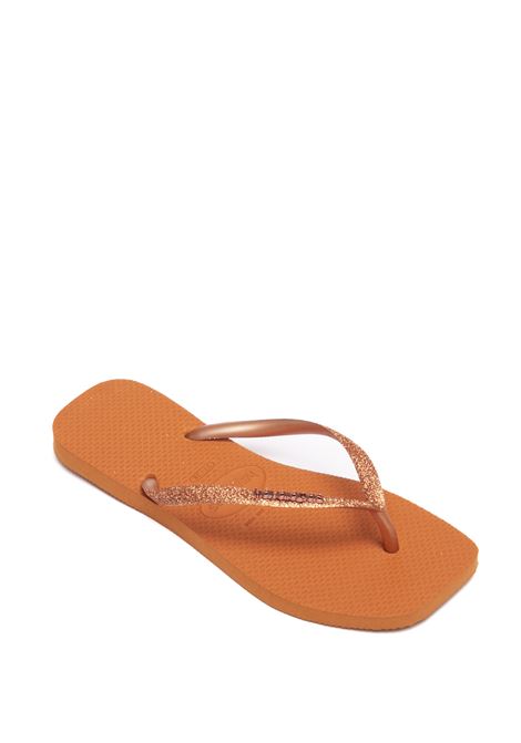 Infradito square arancione HAVAIANAS | 4148102SQUAREGLITTER-4919