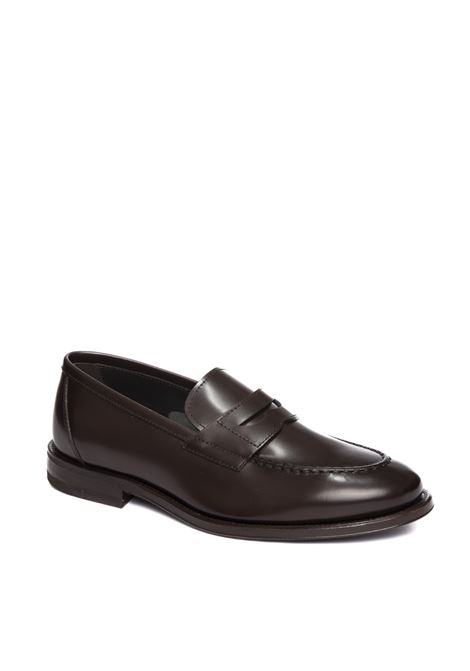 Dark brown 74406 loafer HENDERSON | 74406VIT-MORO