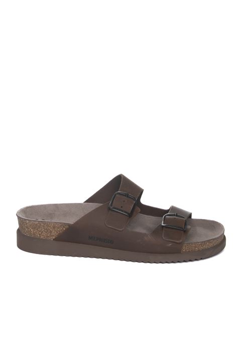 Dark brown harmony sandal MEPHISTO | HARMONYNYL-3451