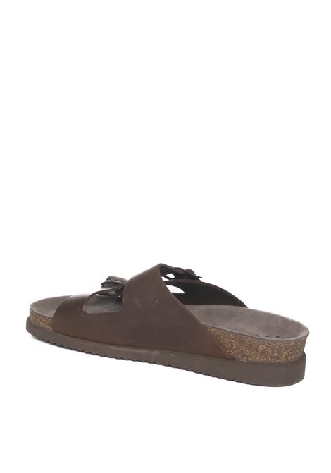 Dark brown harmony sandal MEPHISTO | HARMONYNYL-3451