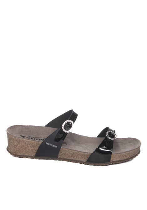 Black idelya sandal MEPHISTO | IDELYAVERNICE-1100