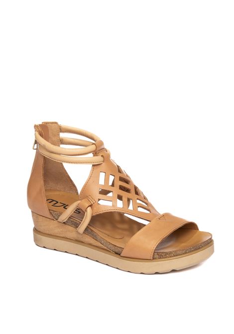 Sandalo L28007 acero MJUS | L28007-101PELLE-8516