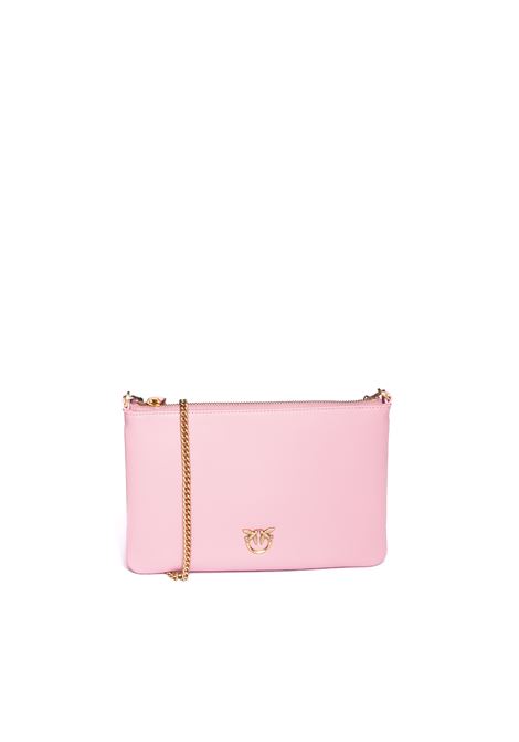 Pink/gold classic flat love bag simply PINKO | 100455-A0F1FLAT-P31Q