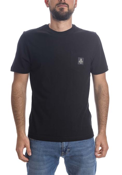 Black pierce t shirt REFRIGIWEAR | T22600JE9101PIERCE-G06000