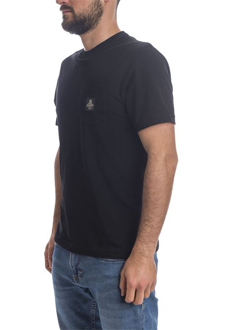 Black pierce t shirt REFRIGIWEAR | T22600JE9101PIERCE-G06000