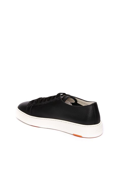 sneaker in pelle nero SANTONI | 21571PELLE-N01