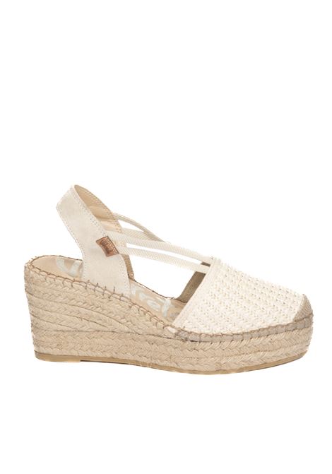 White rafia campesina espadrillas VIDORRETA | 18400RAFIANUDOS-CRUDO