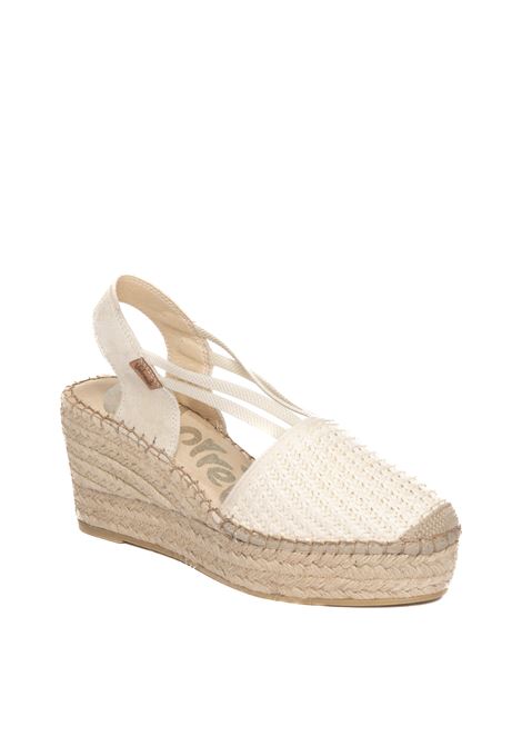 White rafia campesina espadrillas VIDORRETA | 18400RAFIANUDOS-CRUDO