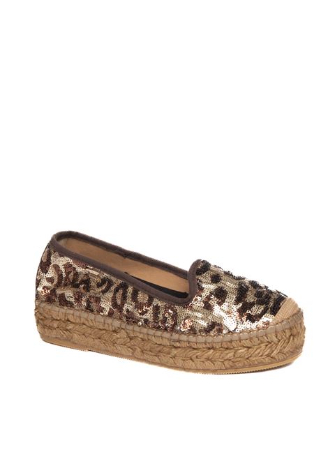 Animalier glitter espadrilles VIDORRETA | 74500LENTEJUELAS-LEOPARD