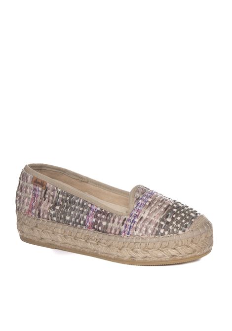 Espadrilles rafia multicolor VIDORRETA | 74500RAFIACOLORES-TOPO