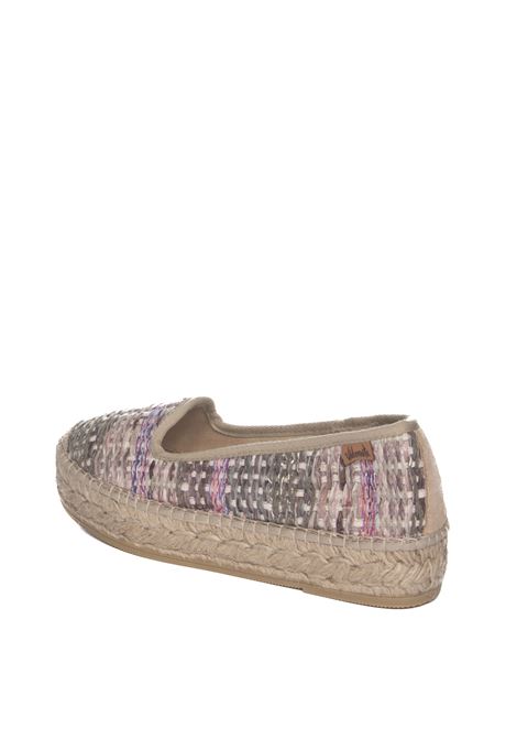 Espadrilles rafia multicolor VIDORRETA | 74500RAFIACOLORES-TOPO