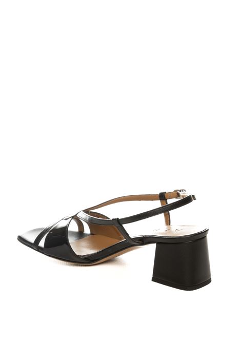 Black 327 sandal ALBANO | 327SOFT-NERO