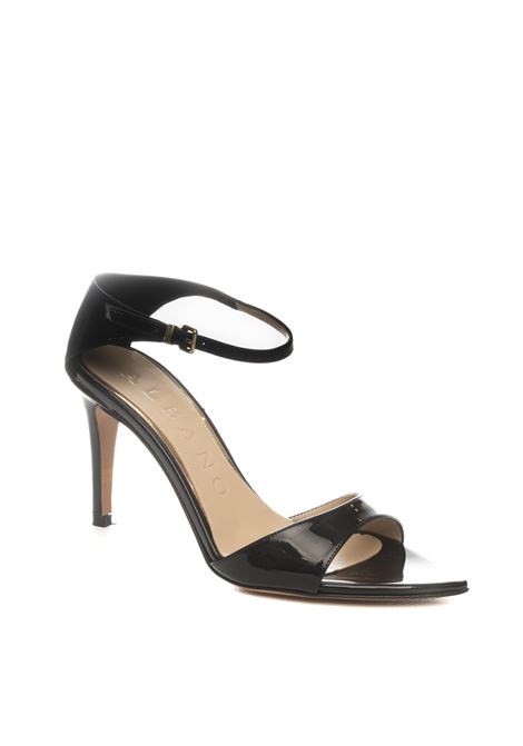 Black 5301 sandal ALBANO | 5301VERN-NERO