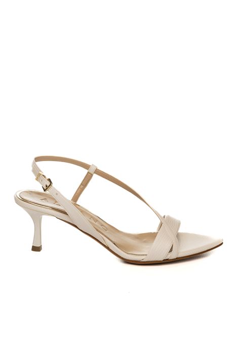 White 5309 sandal ALBANO | 5309LAK-BIANCO