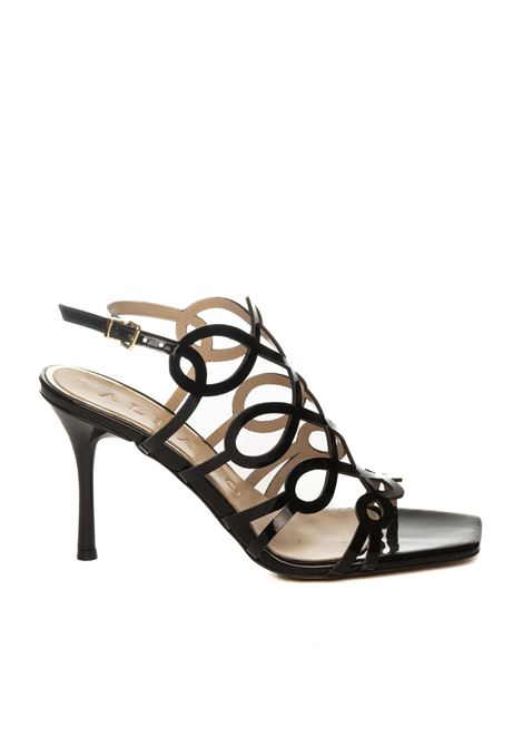 black 5354 sandal ALBANO | 5354VERN-NERO