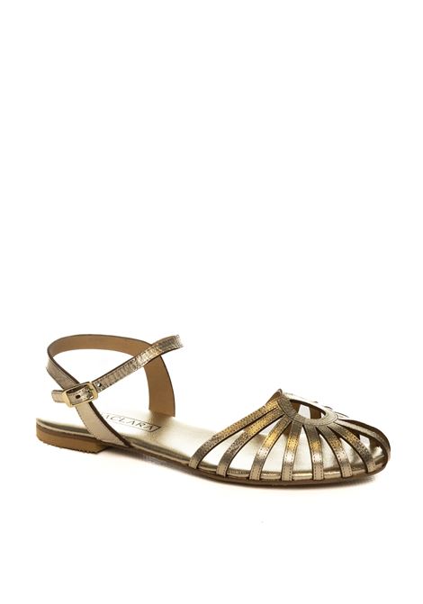 Platinum lampedusa sandal AQUACLARA | LAMPEDUSALAM-PLATINO