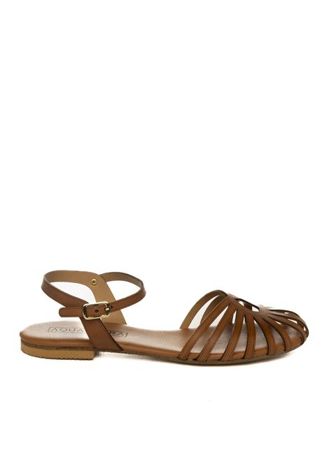 Tan lampedusa sandal AQUACLARA | LAMPEDUSAVIT-CUOIO