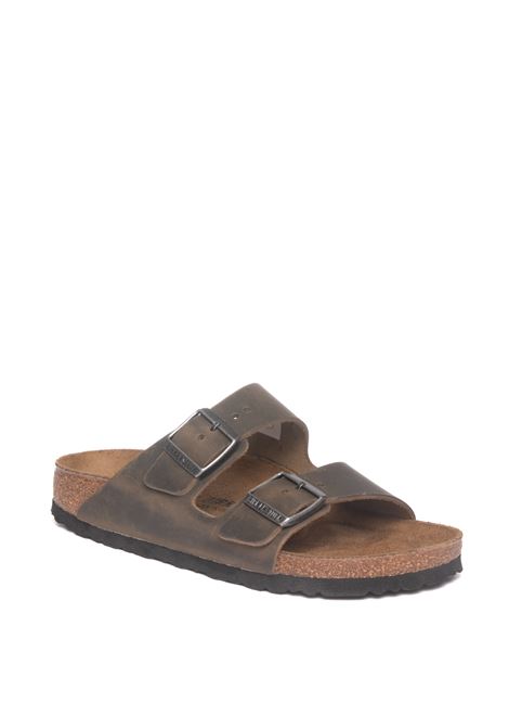 Khaki oiled arizona sandal BIRKENSTOCK | ARIZONA1027039-KHAKI