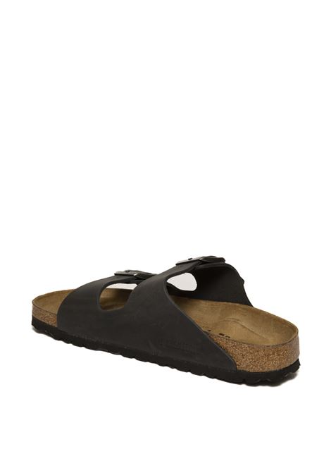 Sandalo pelle nero BIRKENSTOCK | ARIZONA552113-BLACK