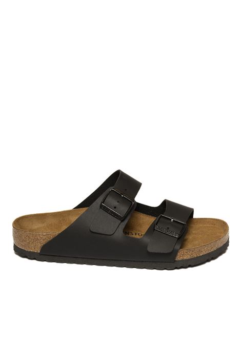 Black arizona saffiano sandal BIRKENSTOCK | ARIZONAU051791-BLACK