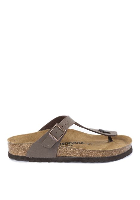 Mocca gizeh sandal BIRKENSTOCK | GIZEH043751-MOCCA