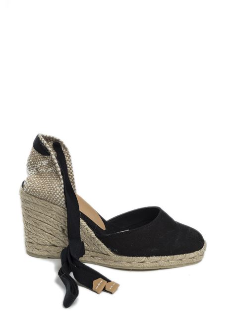 Espadrillas carina nero CASTANER | CARINA 020962CANVAS-100