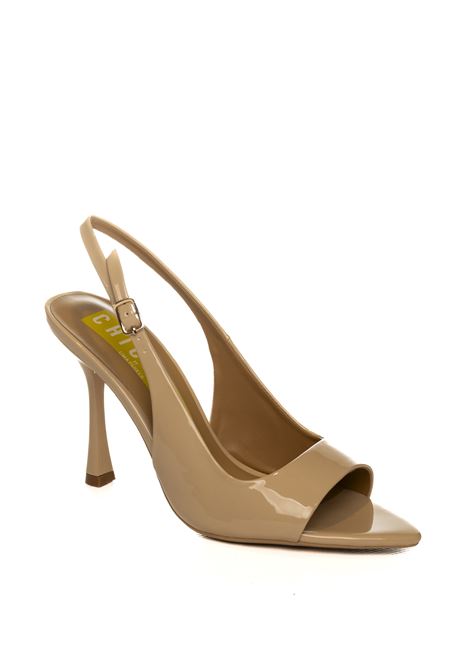 Nude patent sandal CHICONIC | 242VERN-NUDE