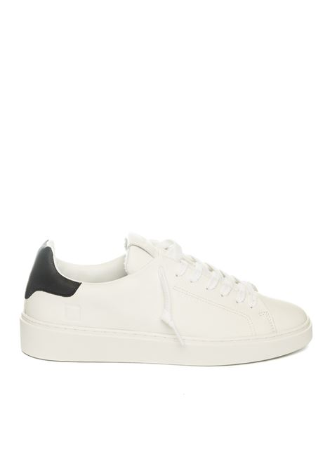 White/black levante sneaker D.A.T.E. | LEVANTECALF-WHI/BLACK