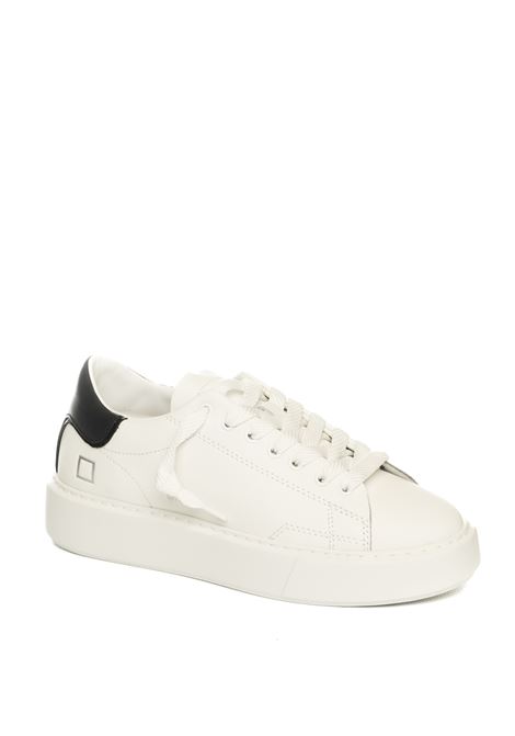 White/black sfera sneaker D.A.T.E. | SFERACALF-WHI/BLACK