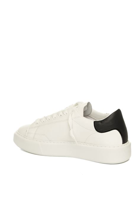 White/black sfera sneaker D.A.T.E. | SFERACALF-WHI/BLACK